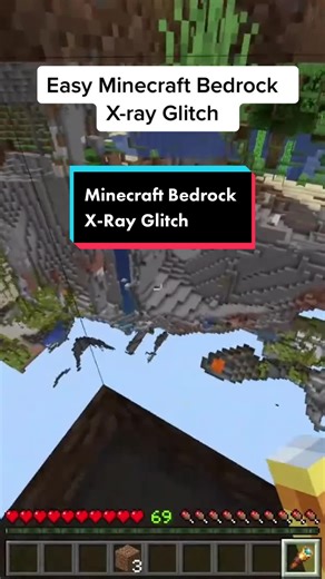 Minecraft Bedrock X-Ray Glitch Guide
