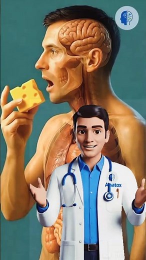 What Happens Inside Your Body When You Eat Cheese? 🧀😳 #anatox #usa #uk #doctor #science #facts #food