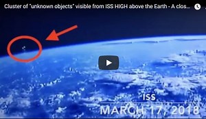 Alien shockproof: UFO hunter spots 900-feet alien spacecraft near International Space Station