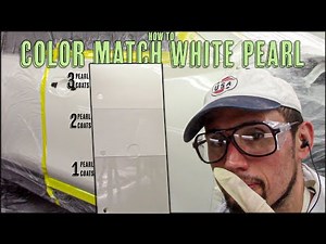 How To Color Match 3 Stage White Pearl Paint