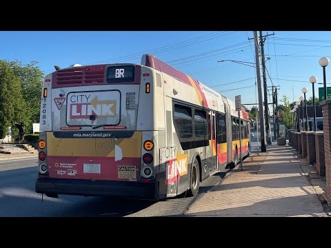 (THE RETURN, AGAIN) MTA Maryland: 2013 New Flyer XDE60 12083 - CityLink Brown