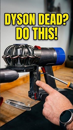 My Dyson was basically dead until I did this #dyson #hacks