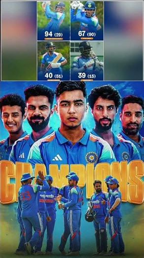 Team India a champion ban gaya