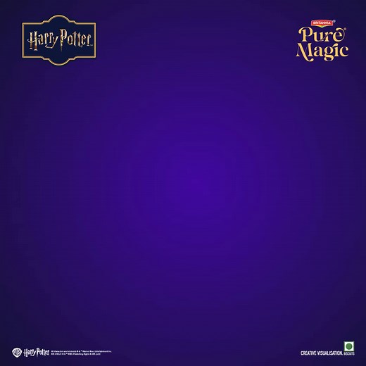 Discover the magic with Pure Magic Choco Frames! Limited-edition Harry Potter biscuits with a perfect delicate crunch & choco bliss. | Britannia Industries