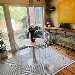 Flash Furniture Cheryl Indoor/Outdoor Ghost Accent and Dining Chair with Contoured Seat, Stackable Transparent Restaurant Chair, Transparent Crystal