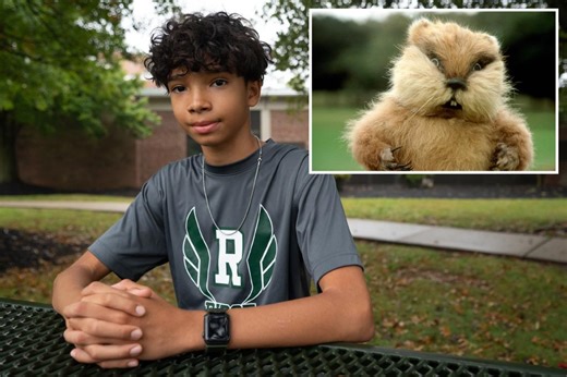 Hogwild drama unfolds as hero teen thwarts unhinged groundhog’s attack on jogger