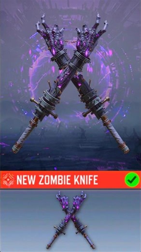 NEW ZOMBIE KNIFE 🤯 COD MOBILE
