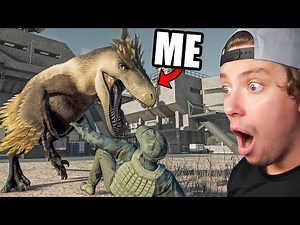 Playing as UtahRaptor in Jurassic World Evolution 2