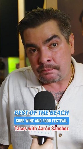 Chef Aaron Sanchez teaches how to make the perfect taco #food #foodnetwork