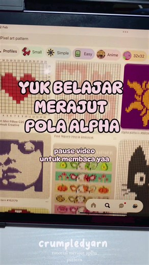 Tutorial Merajut Pola Alpha: Panduan Pemula