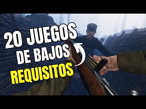 Los 20 MEJORES JUEGOS para PC con POCOS REQUISITOS - MUY BIEN OPTIMIZADOS 2025