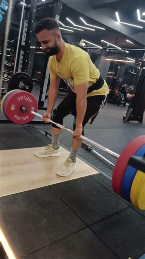 deadlift with proper form#140 #gym
