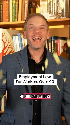 37K views · 433 reactions | If you're 40 or older, you're in a protected class. That means your boss can't discriminate against you because of your age. #EmploymentLaw #KnowYourRights | D.Law | Facebook