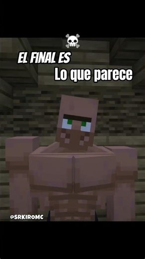 EL FINAL ES LO QUE PARECE 💀 MINECRAFT #SHORTS