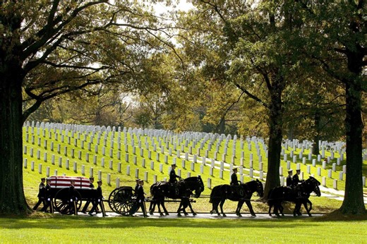 Army to begin limited use of horse-drawn caissons for Arlington National Cemetery funerals