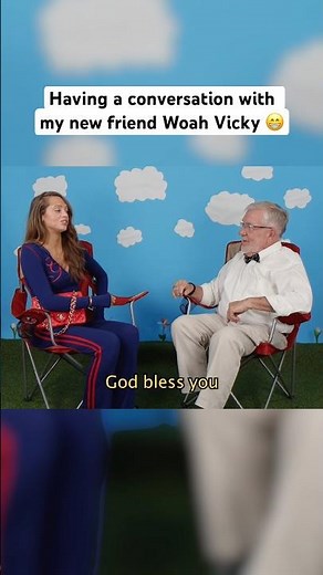 Here’s a clip of the conversation between me and Woah Vicky!😁I had a great time talking to her