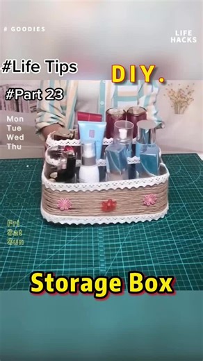DIY Storage Box Ideas for Your Home Organization