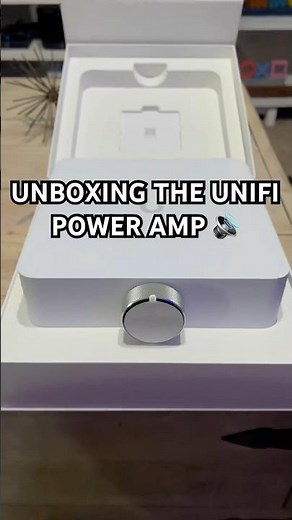 Unboxing the Unifi Power Amp 🔊#unifi #ubiquiti #poweramp