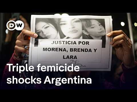 Argentina outraged after cartel livestreams triple femicide | DW News