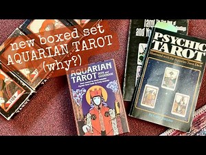 The Aquarian Tarot *New* Boxed Set | Impressions & Reading