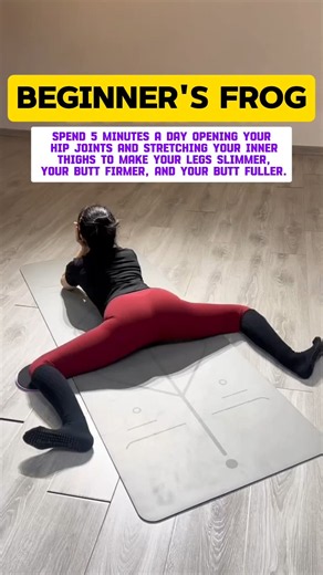 5-Min Beginner Frog Stretch for Hip Mobility & Glutes