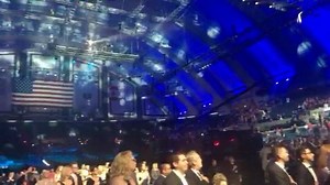 Organist Scott Breiner and Miss America 1977 Dorothy Benham bring the National Anthem to roaring life at the finale of Miss America 2019. | Pipe Organs of Boardwalk Hall Atlantic City