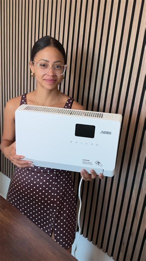 This is a smart wall heater that heats up very quickly and right now they’re on sale and selling quickly #wallheater #heater #electricheater