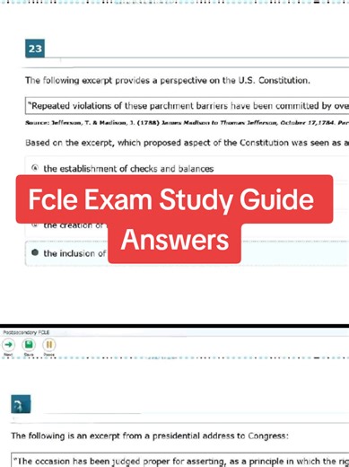 fcle exam study guide answers #exams #onlineexams #proctored #fcle
