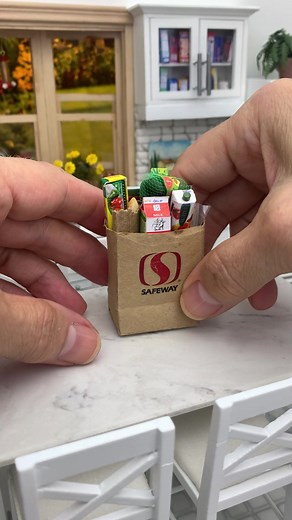 UNPACK “Tiny Grocery Haul” 🛒💨💨💨 “Micro Foodie” #fyp #foryoupage #miniaturefood #tinyfood #tinyfood #minifood #tinykitchen #minikitchen #minifood #tinykitchen #dollhousefood #miniatures #miniaturethings