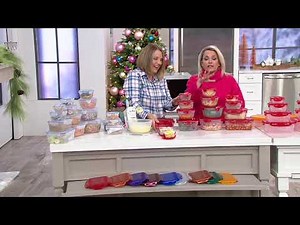 LocknLock 16-Piece Multi-Shape Storage Set on QVC