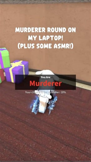 Murderer Round On Laptop!! ✨💻 #mm2