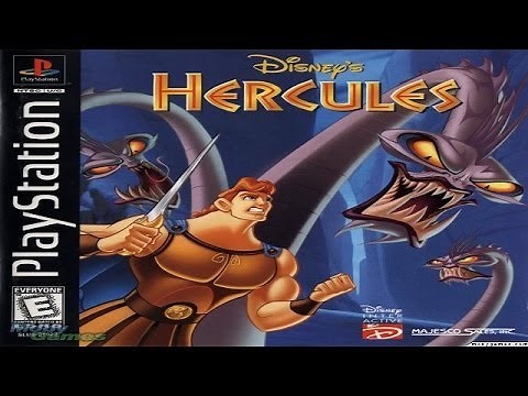 Disney's Hercules Walkthrough Complete Game (PS1)