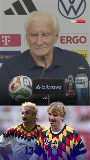 Völler on the Woltemade comparison 👀😂
