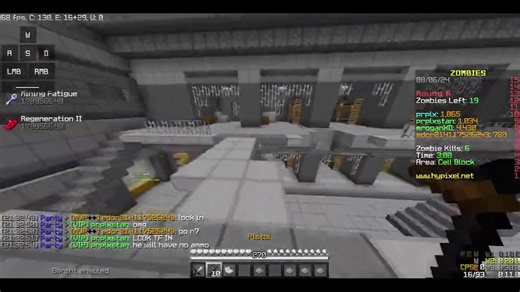 【世界纪录】Hypixel僵尸末日Prison RIP Escape逃脱线速通6:28（四视角同屏+分P）