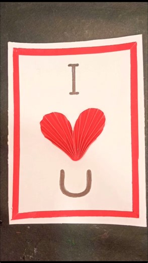 Love Card ❤️| Beautiful Card Making Ideas| I Love You Card for Loved Ones| How to make Paper Heart