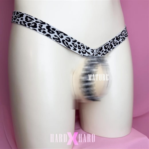 String ouvert push-up imprimé animal pour homme - Fait main - Etsy France