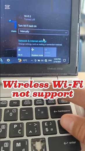 Turn Wi-Fi back on _ Wireless capability is turned off Windows 10 #wifi #wifiproblem#windows