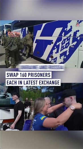 Ukraine and Russia swap 160 prisoners each in latest exchange