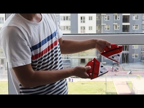 How to use Magnetic Window Cleaner 2020 | Double-Sided Window Cleaner