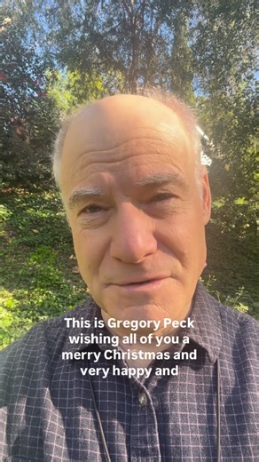 Jim Meskimen on Instagram: "Happy Holidays from Gregory Peck"