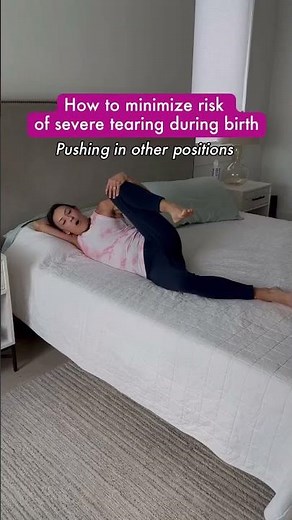 Reducing tears during birth #pelvichealth #positivebirth #postpartumbleeding #tearing #childbirth