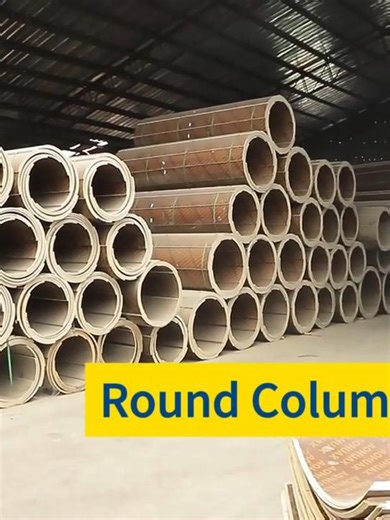 Durable Concrete Formwork for Round Columns