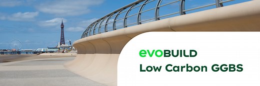 evoBuild low carbon GGBS | Sustainable cement alternative