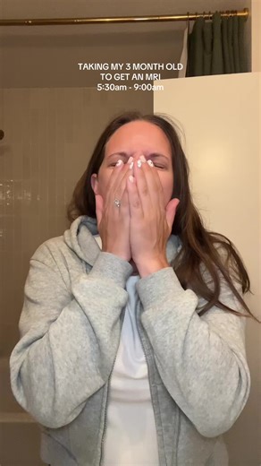 We did the MRI unsedated … it was a rough start but they got the images they needed. Everything came back negative!!! What a relief 🙏🏼 #baby #mri #momlife #morningvlog #vlog #asl #sign #motherhood #babyboy