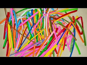 "Unboxing Colorful Modelling Balloons – Inflating, Twisting & Popping Fun!"