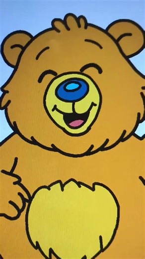 Bear In The Big Blue House 💙 #artstyle #artshorts #disney