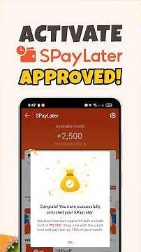 Activate SPayLater Part I #spaylater #Shopee #shopeepay #shopeefinds #shopeeapp