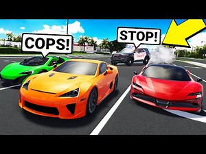 Super Car POLICE CHASE Ends in PRISON BREAK! (Southwest Florida RP)