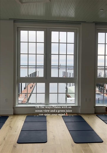 Saturday mornings in Newport 🧘🏼‍♀️