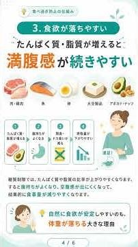 糖質制限で痩せる理由をやさしく解説する #Shorts